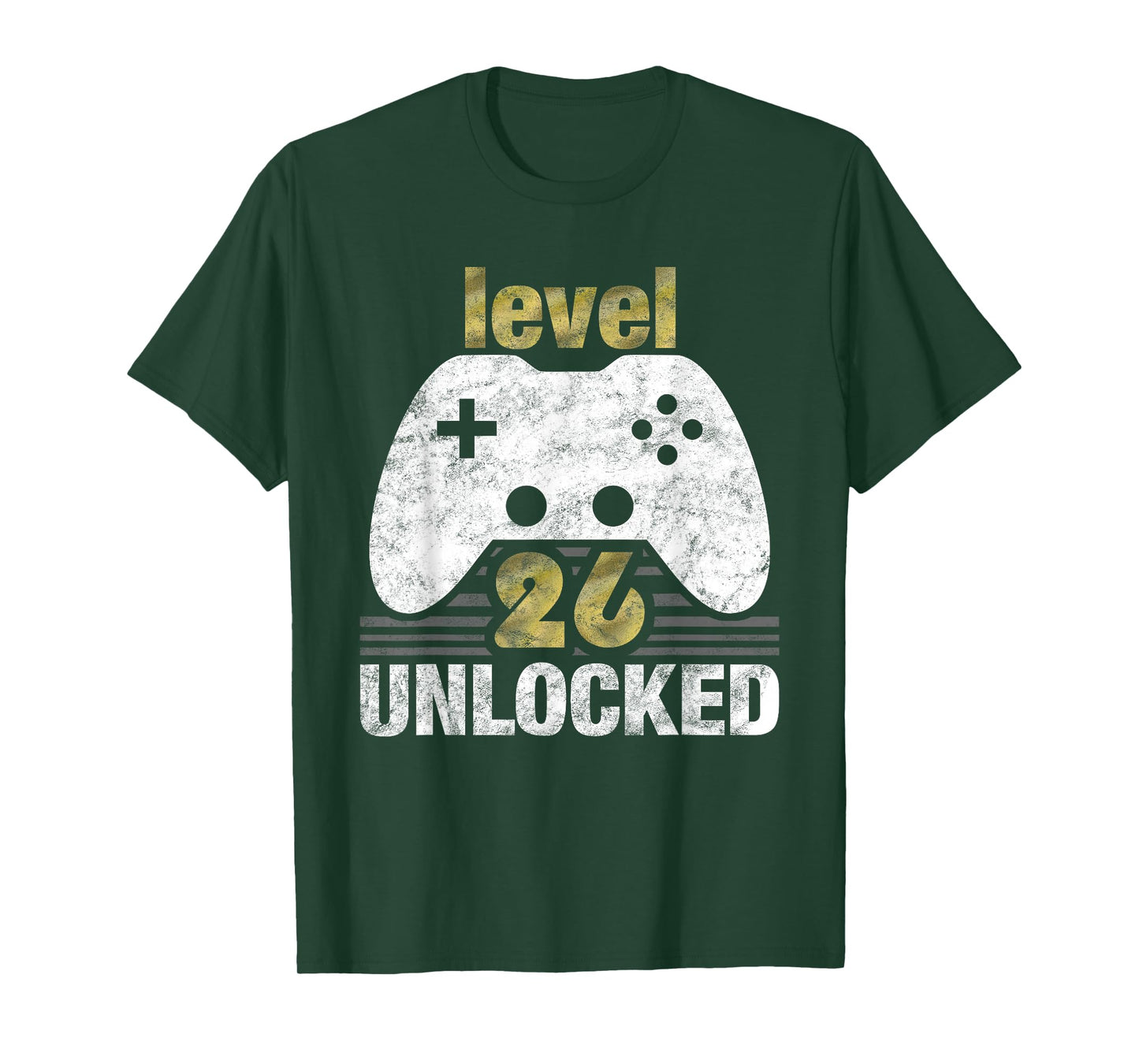 Level 26 Unlocked 26th Birthday 26 Year Old Gift for Gamers T-Shirt