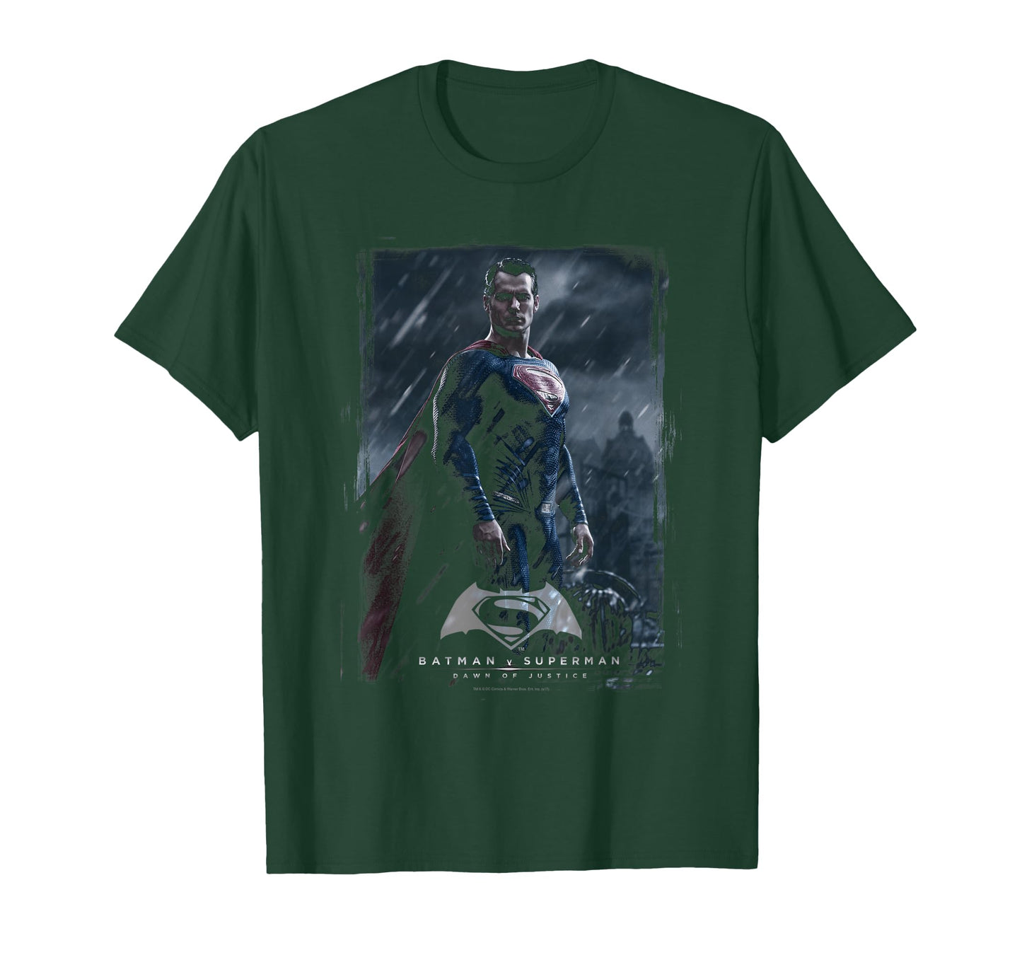 Batman v Superman Super Poster T Shirt T-Shirt