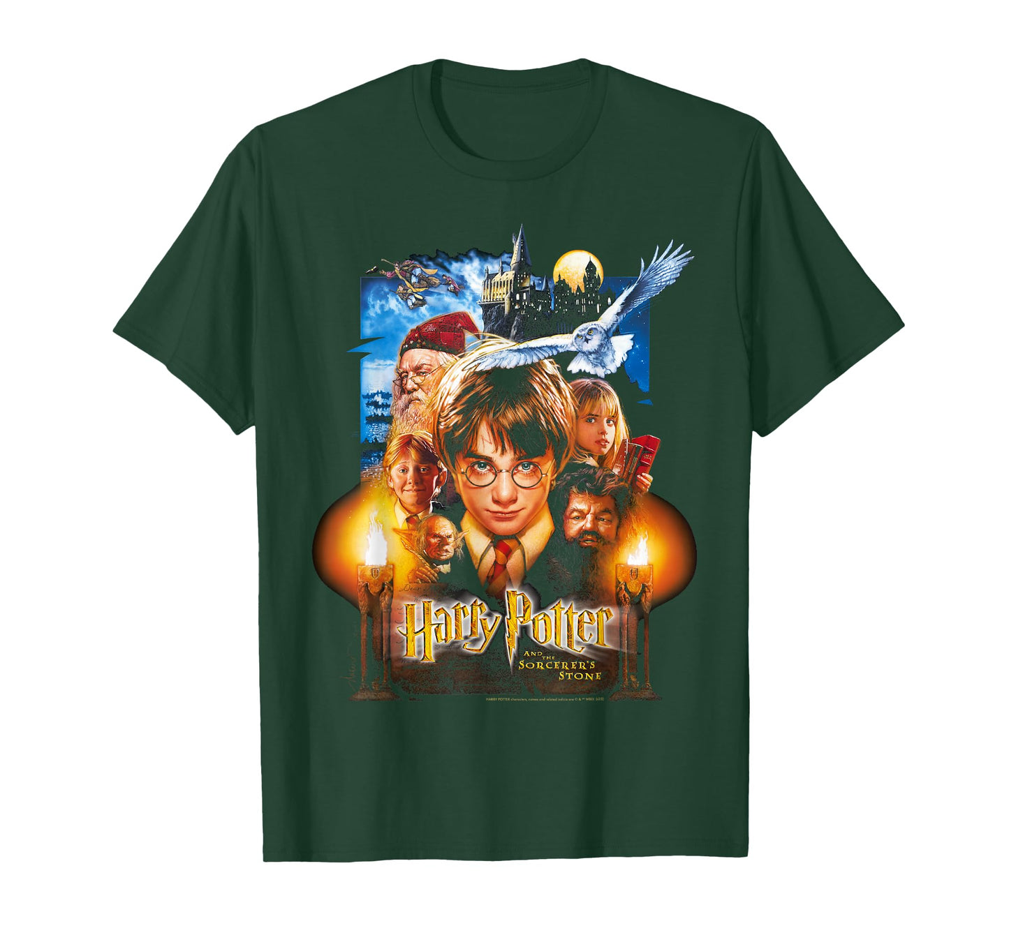 Harry Potter And The Sorcerer's Stone Poster T-Shirt