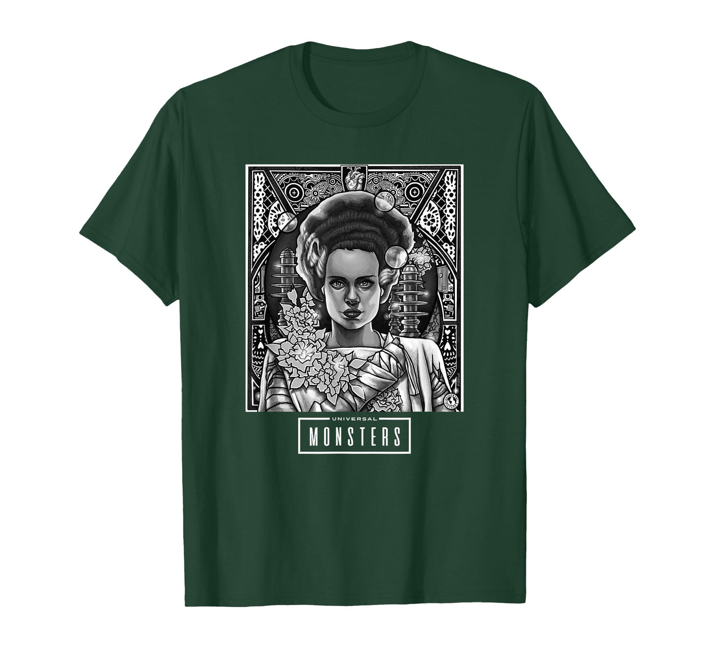 Universal Monsters Bride of Frankenstein Ofrenda T-Shirt