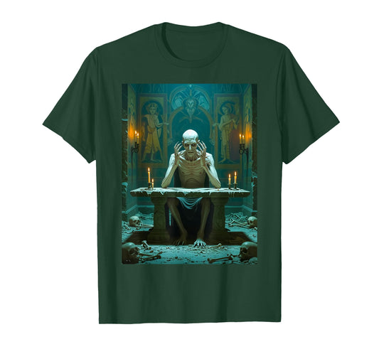Pale Man, Pan’s Labyrinth Novel, Gothic Horror Monster T-Shirt