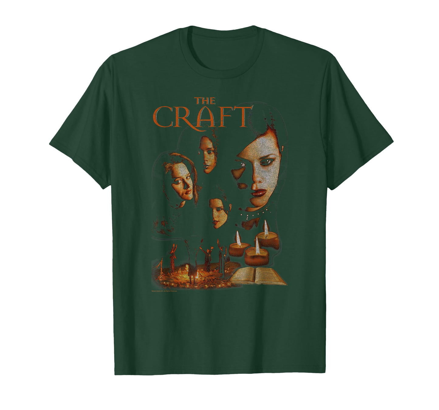 The Craft Distressed Sepia Poster Retro 90's Movie T-Shirt