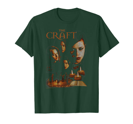 The Craft Distressed Sepia Poster Retro 90's Movie T-Shirt