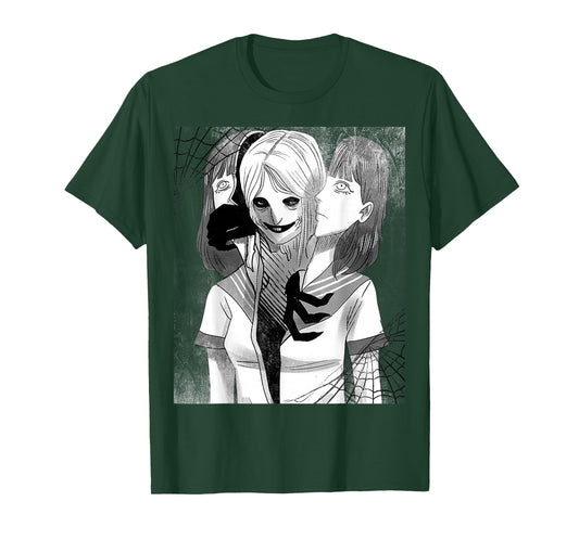 Otaku Anime Japanese Gothic Witch Occult Girl Horror Demon T-Shirt