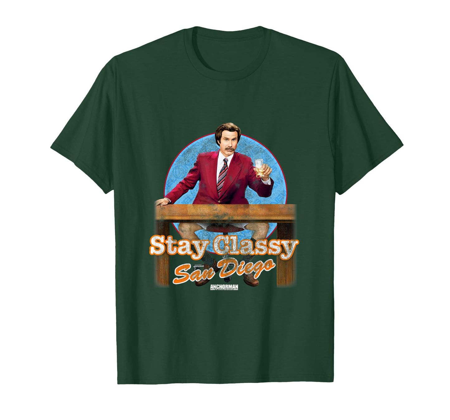 Anchorman Stay Classy San Diego T-Shirt