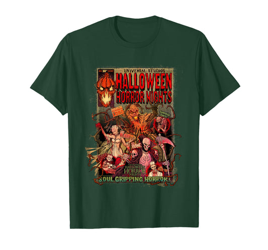 Halloween Horror Nights HHN The Pumpkin Lord Comic T-Shirt