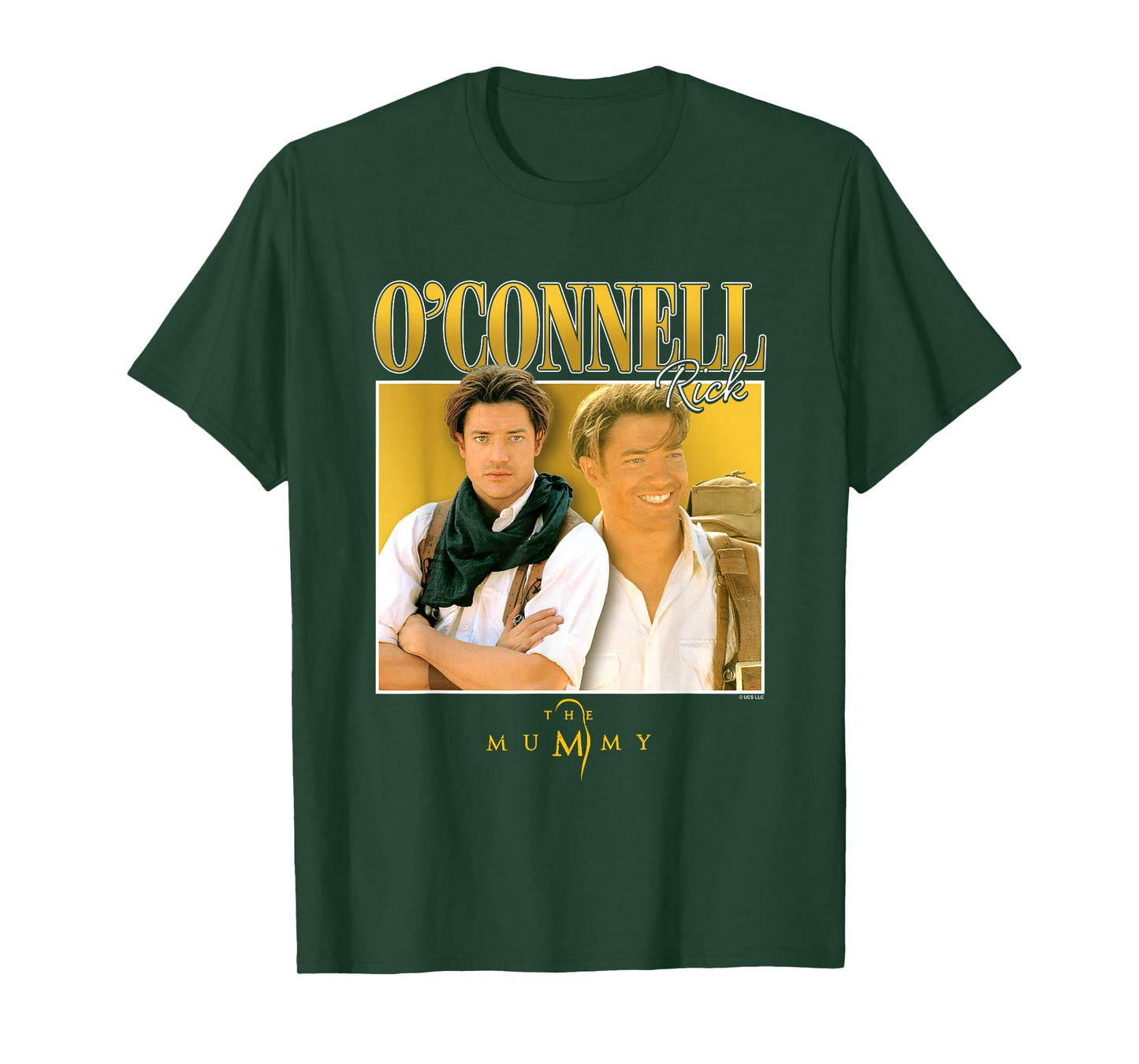The Mummy Rick O'Connell Focus Box Up T-Shirt