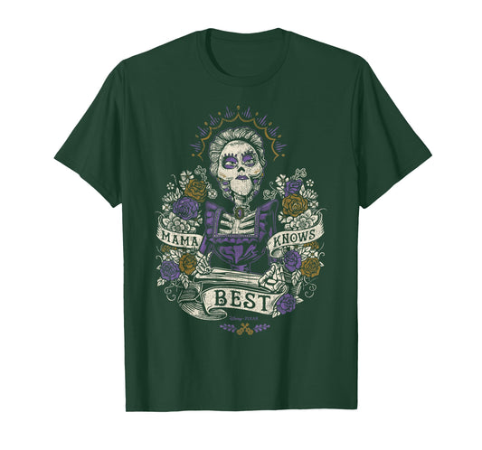 Disney Pixar Coco Mama Knows Best Colored Graphic Portrait T-Shirt