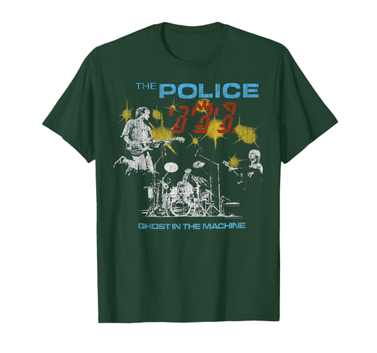 The Police Rock Music Band Ghost In The Machine T-Shirt
