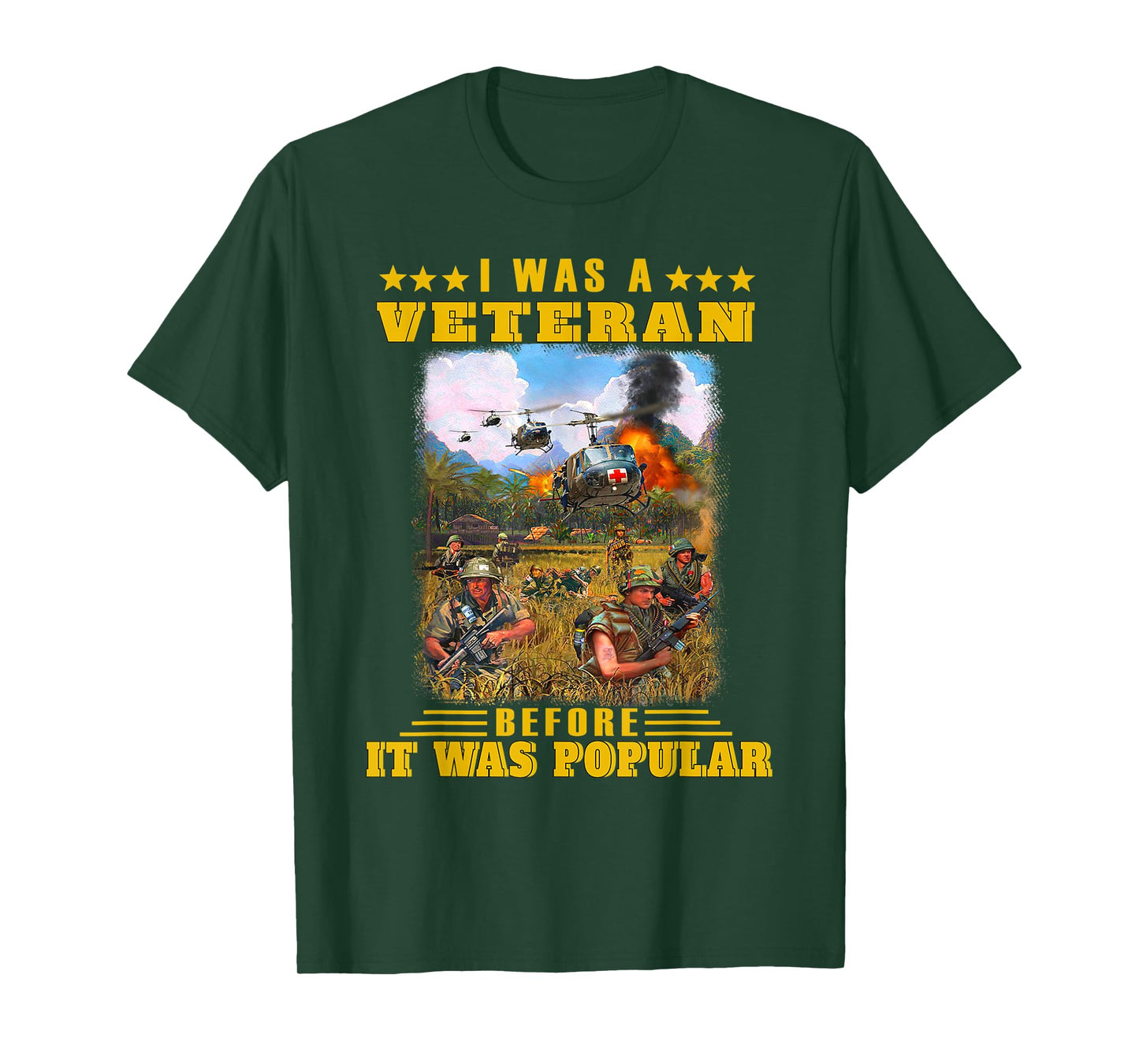 I Was Veteran Before It Was Popular T-Shirt