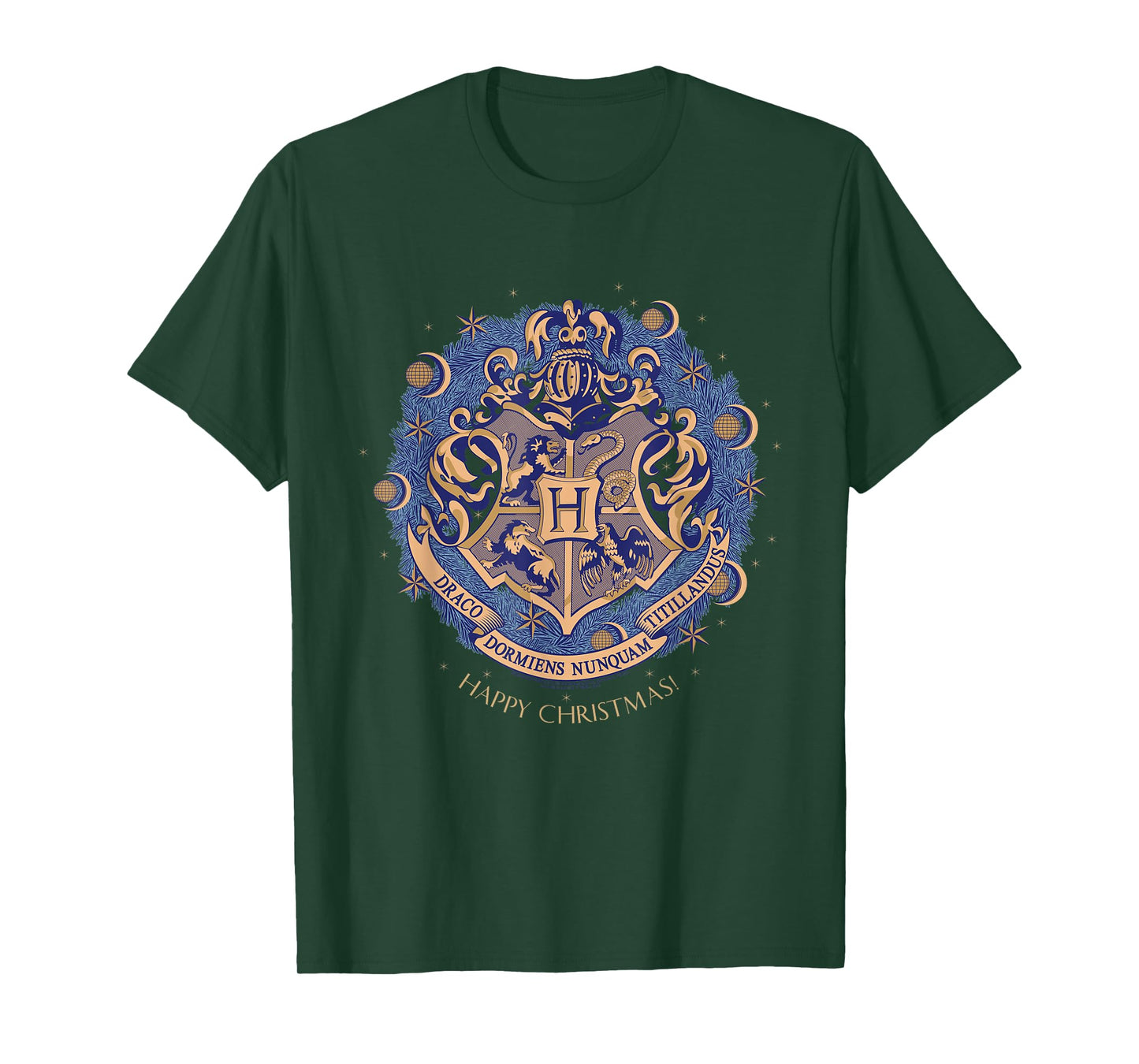 Harry Potter Happy Christmas from Hogwarts Christmas T-Shirt