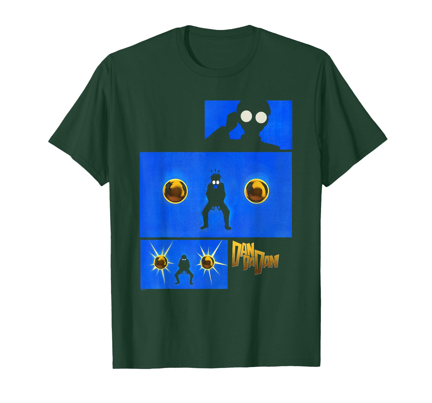 Dan Da Dan Okarun Intro Golden Balls Anime T-Shirt