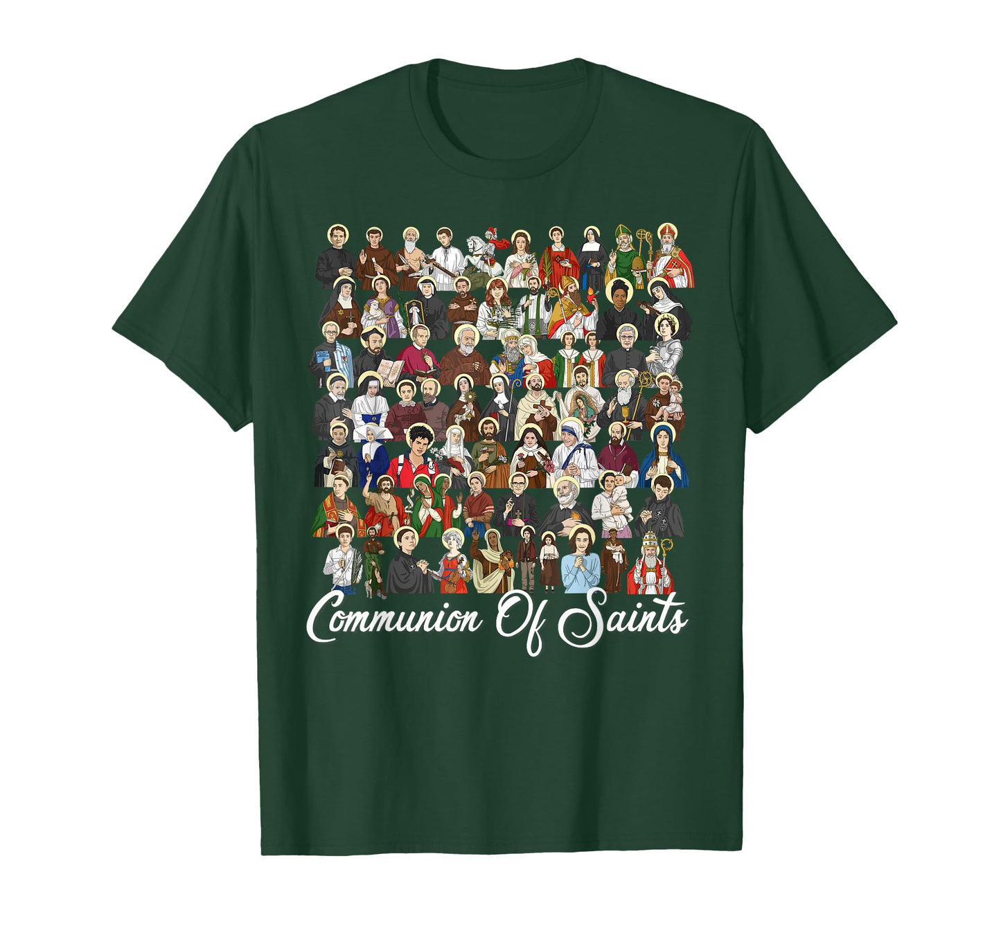 Catholic Patron Saints Latin Religious T-Shirt