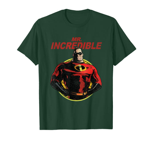 Disney Pixar The Incredibles 2 Mr. Incredible Vintage Dad T-Shirt