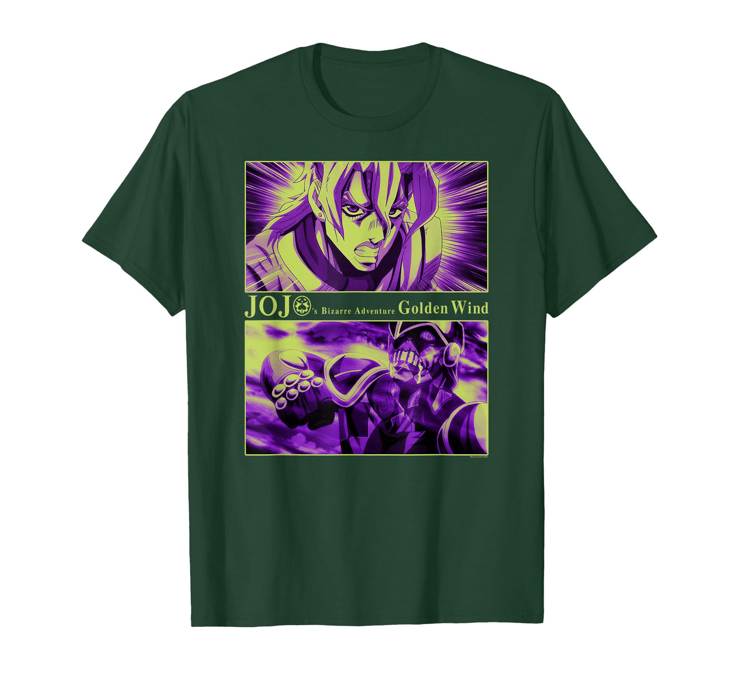 JoJo's Bizarre Adventure Golden Wind Fugo & Purple Haze T-Shirt