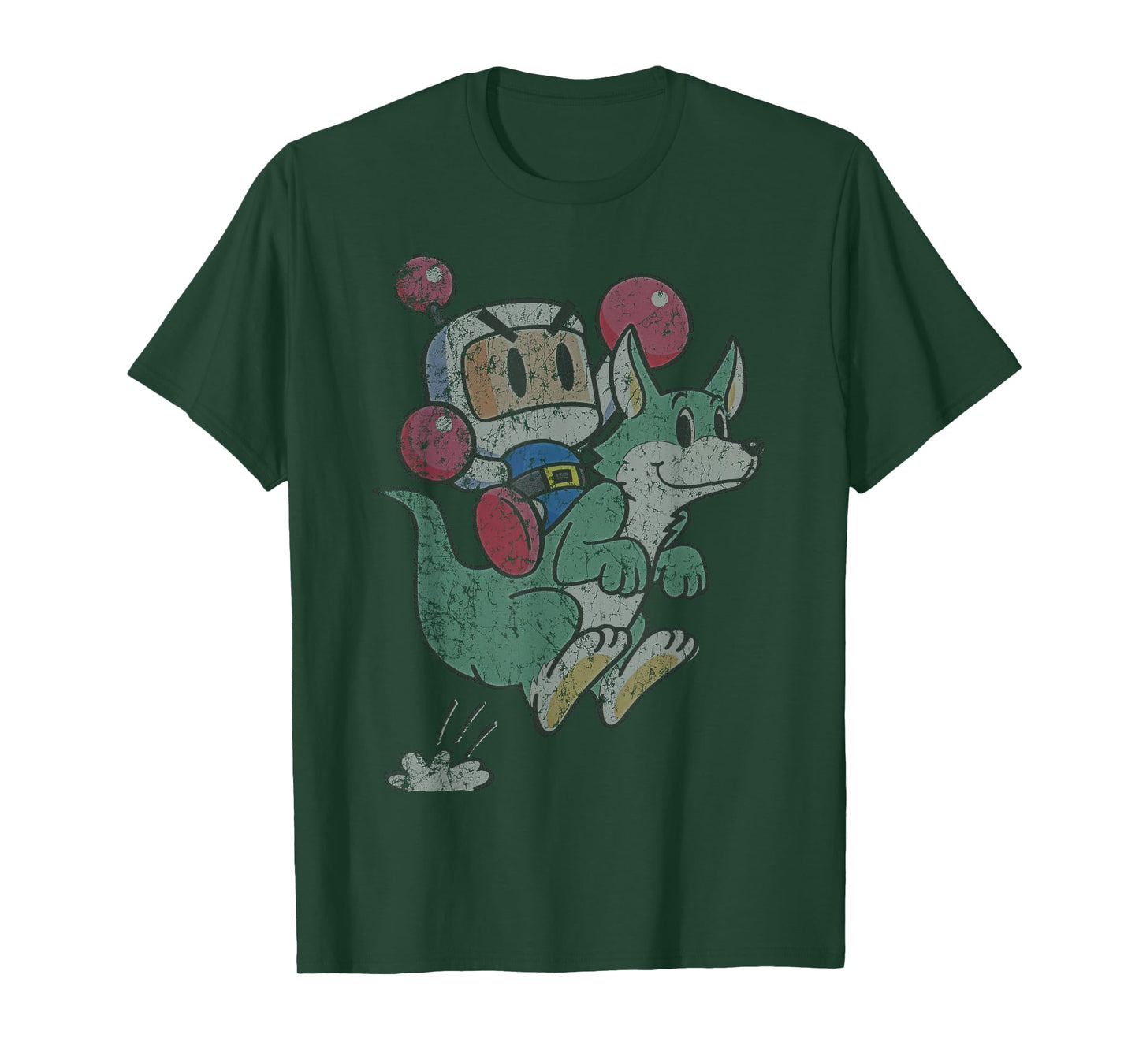 Bomberman Character Super 1993 Retro Gamer Space Classic T-Shirt