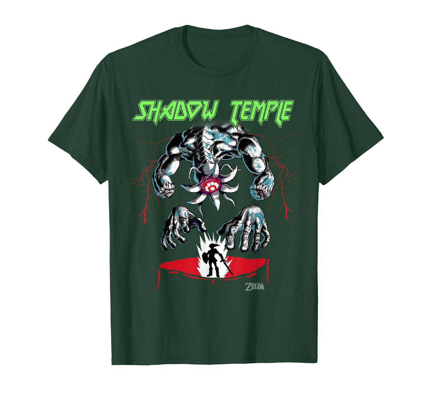 Nintendo Zelda Ocarina of Time Link & Shadow Temple T-Shirt T-Shirt