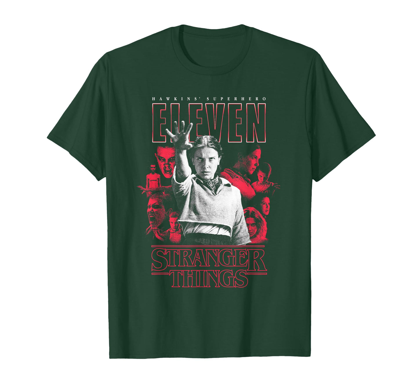 Stranger Things Season 5 Hawkins' Superhero Eleven Showcase T-Shirt