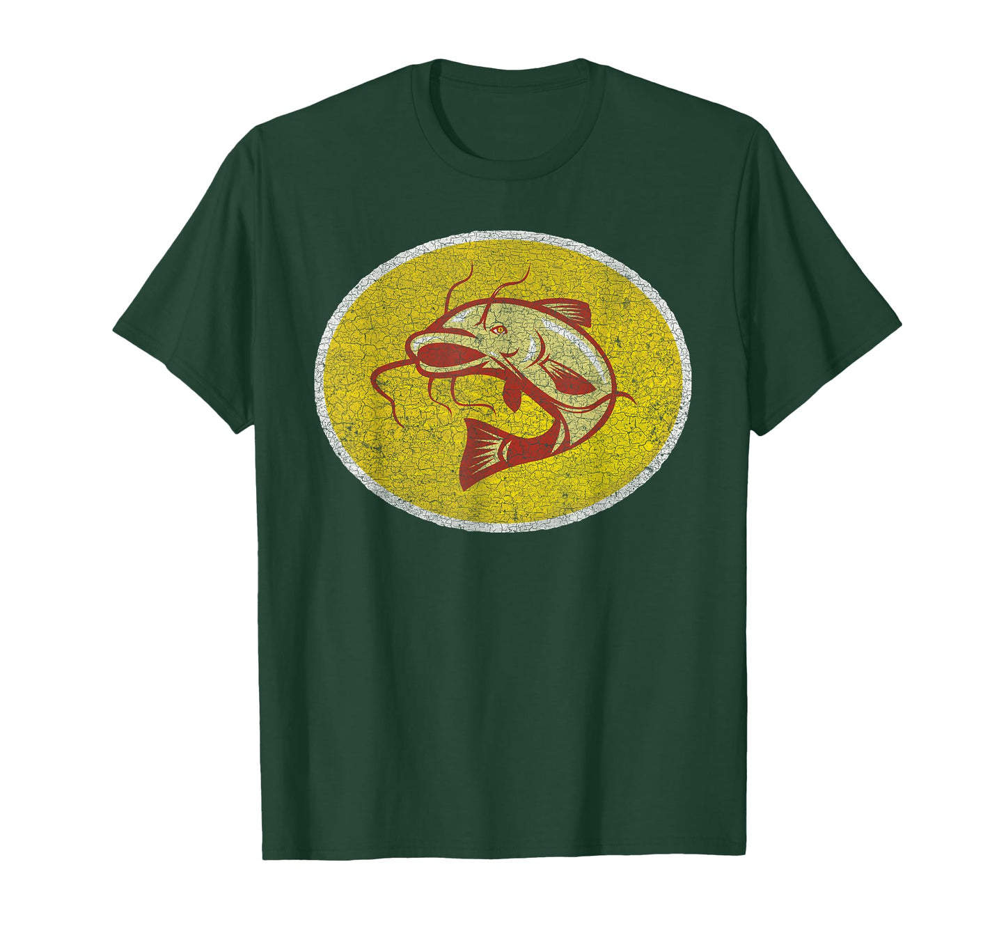 Catfish Shirt - Retro Vintage Iron On Style 70s 80s T Shirt T-Shirt