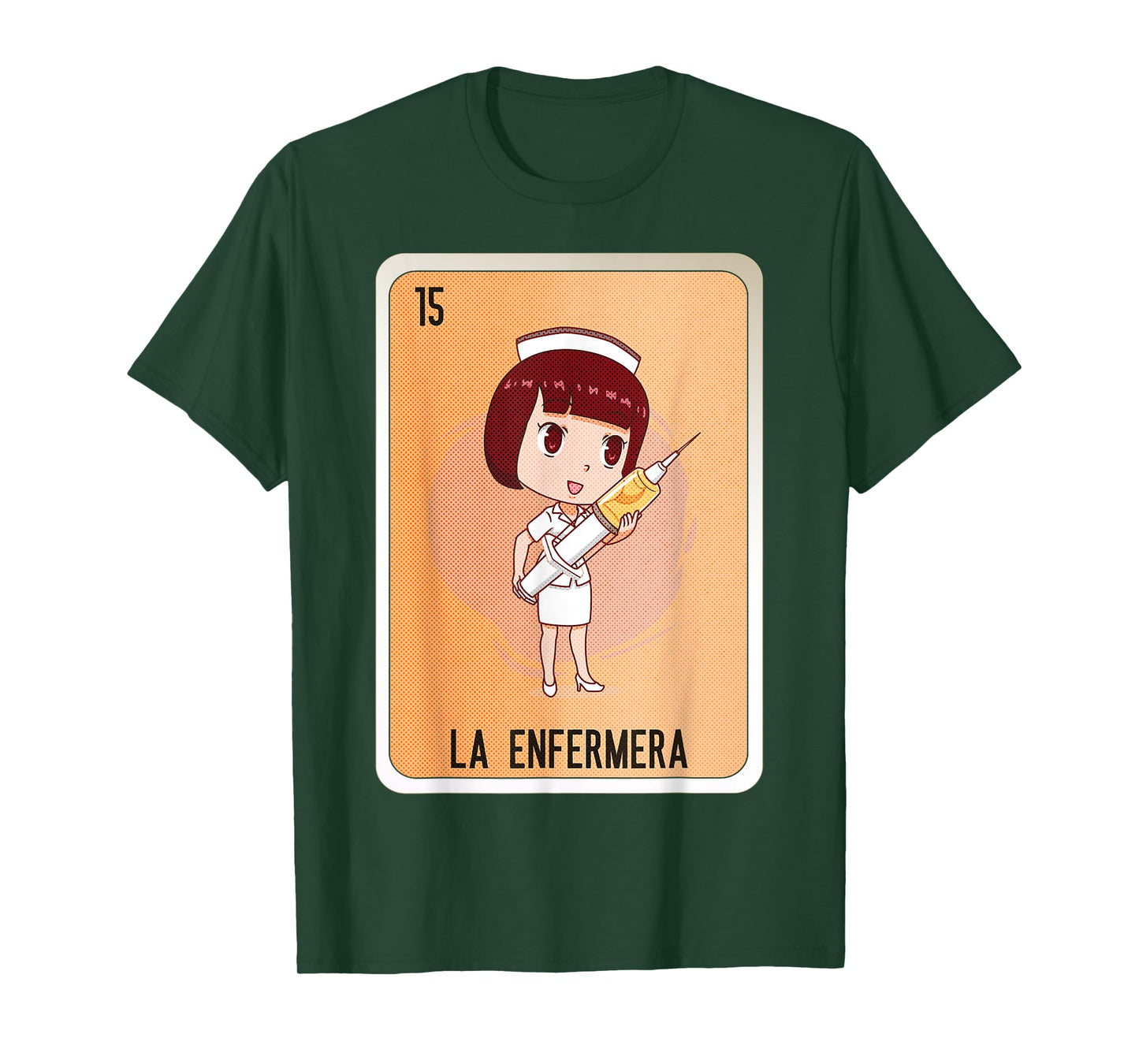 La Enfermera Mexican Slang Chicano Bingo Cards T-Shirt