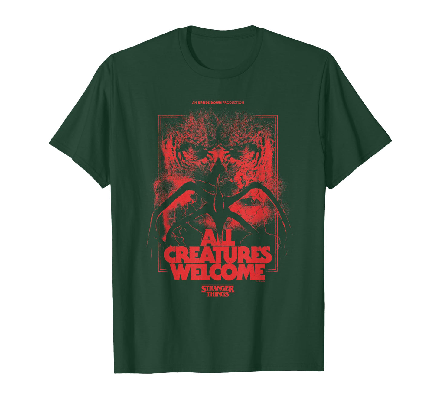 Stranger Things S5 V1 Cult Classics All Creatures Welcome T-Shirt