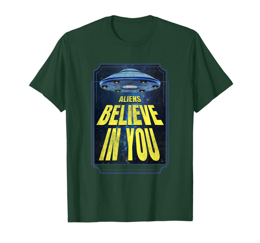 Aliens Alien UFO T-Shirt