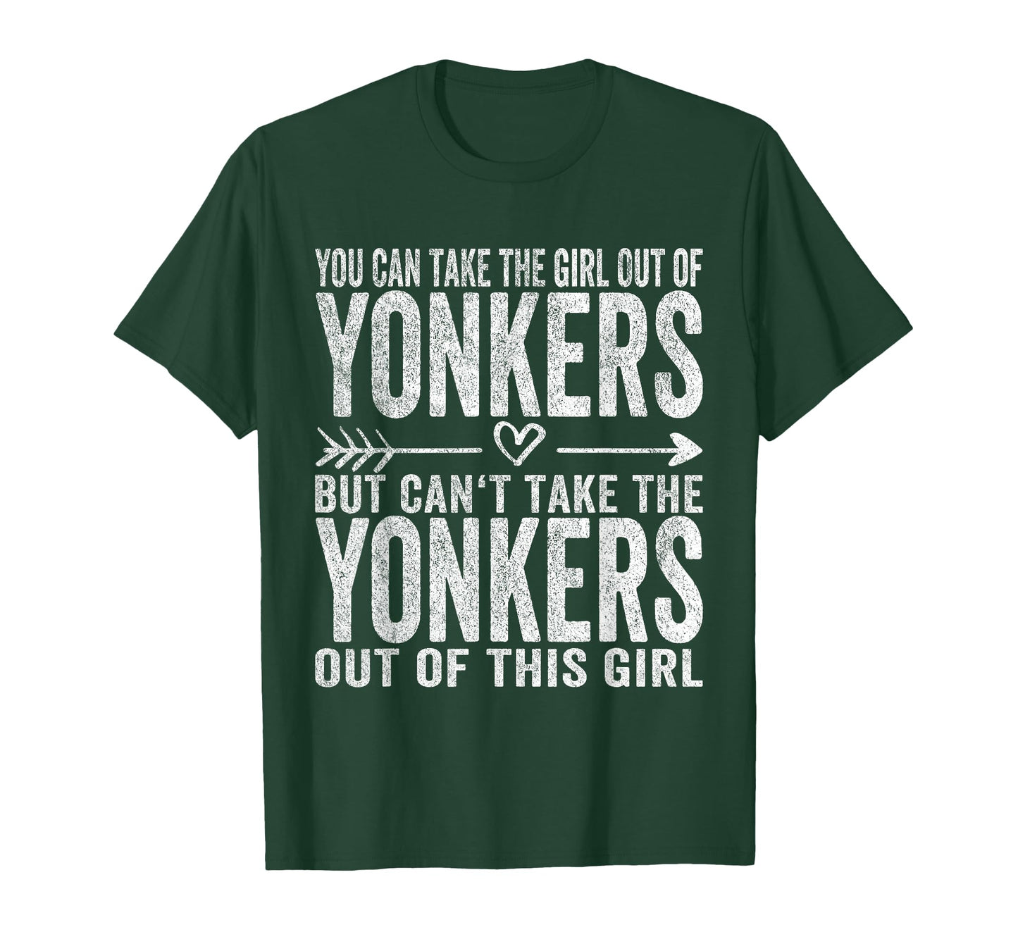 Girl Out Of Yonkers New York Hometown Home Yonkers T-Shirt