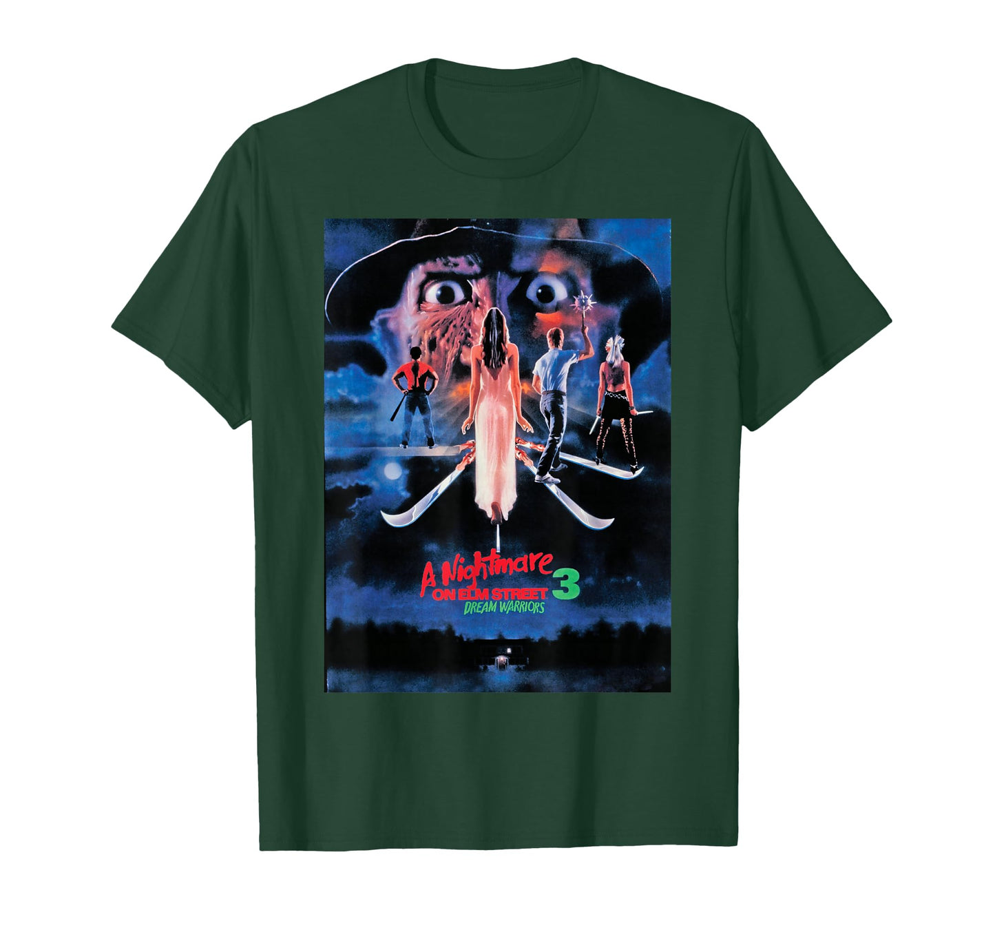 A Nightmare On Elm Street 3 Dream Warriors Poster T-Shirt