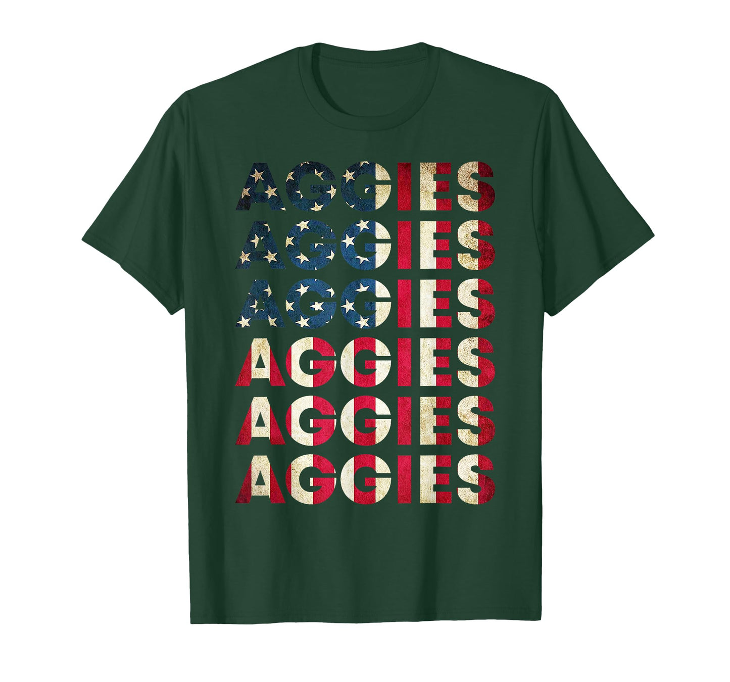 Retro Vintage Aggies Men Women Kids T-Shirt