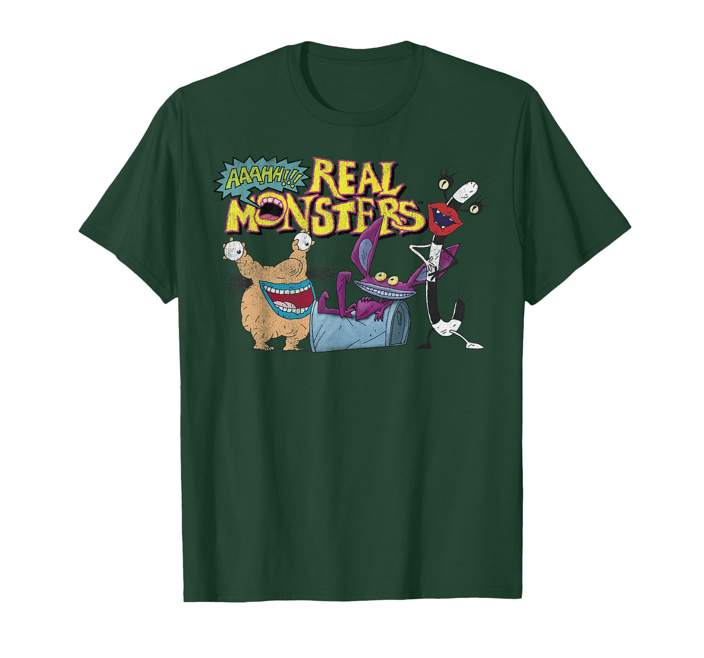 Aaahh!!! Real Monsters Friends Logo T-Shirt