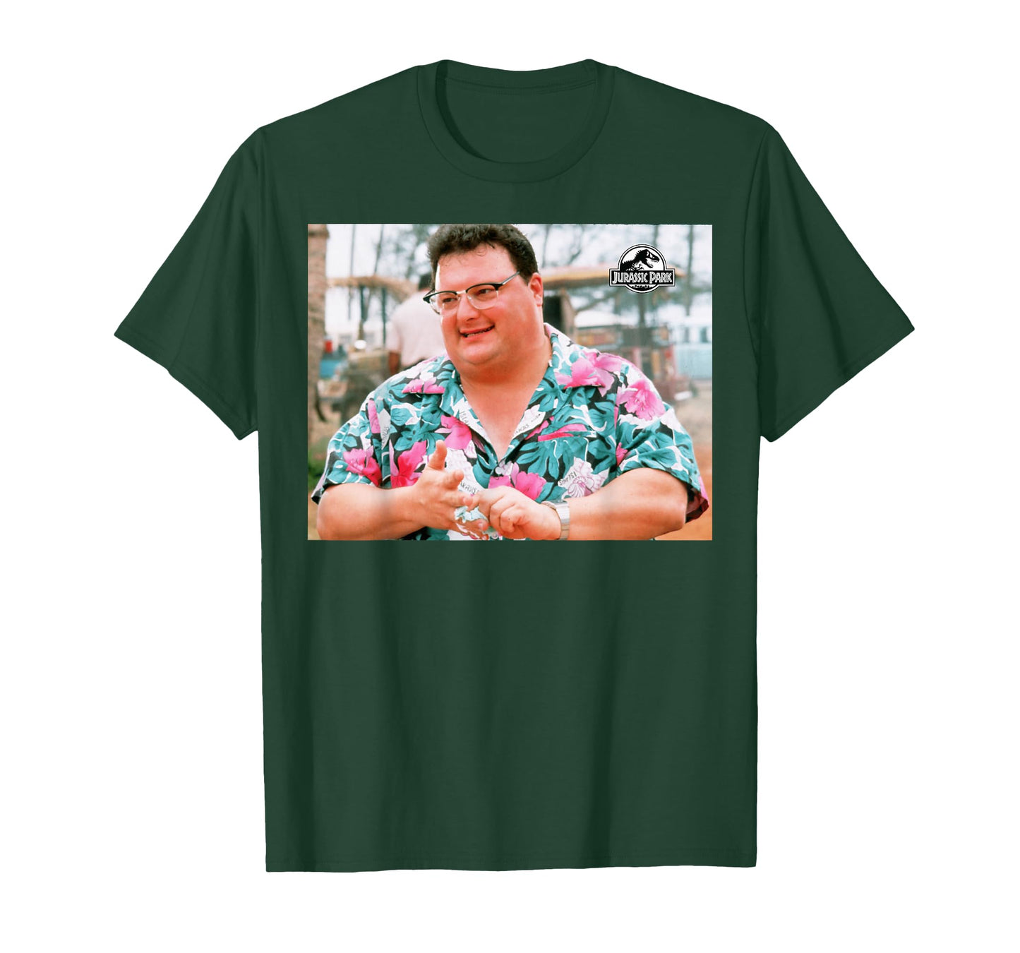 Jurassic Park Dennis Nedry Photoreal T-Shirt Small