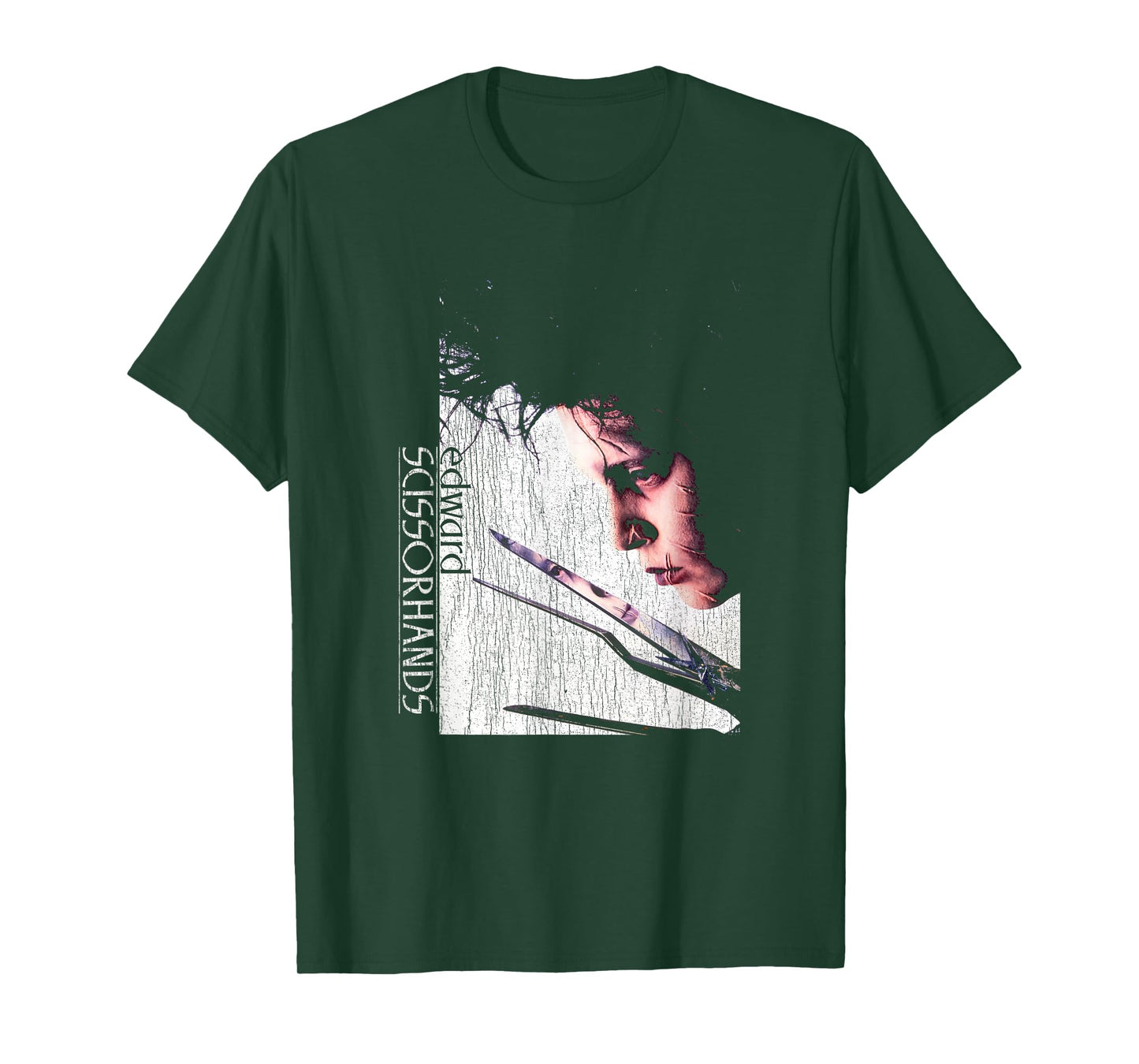 Edward Scissorhands Dramatic Face Vintage T-Shirt