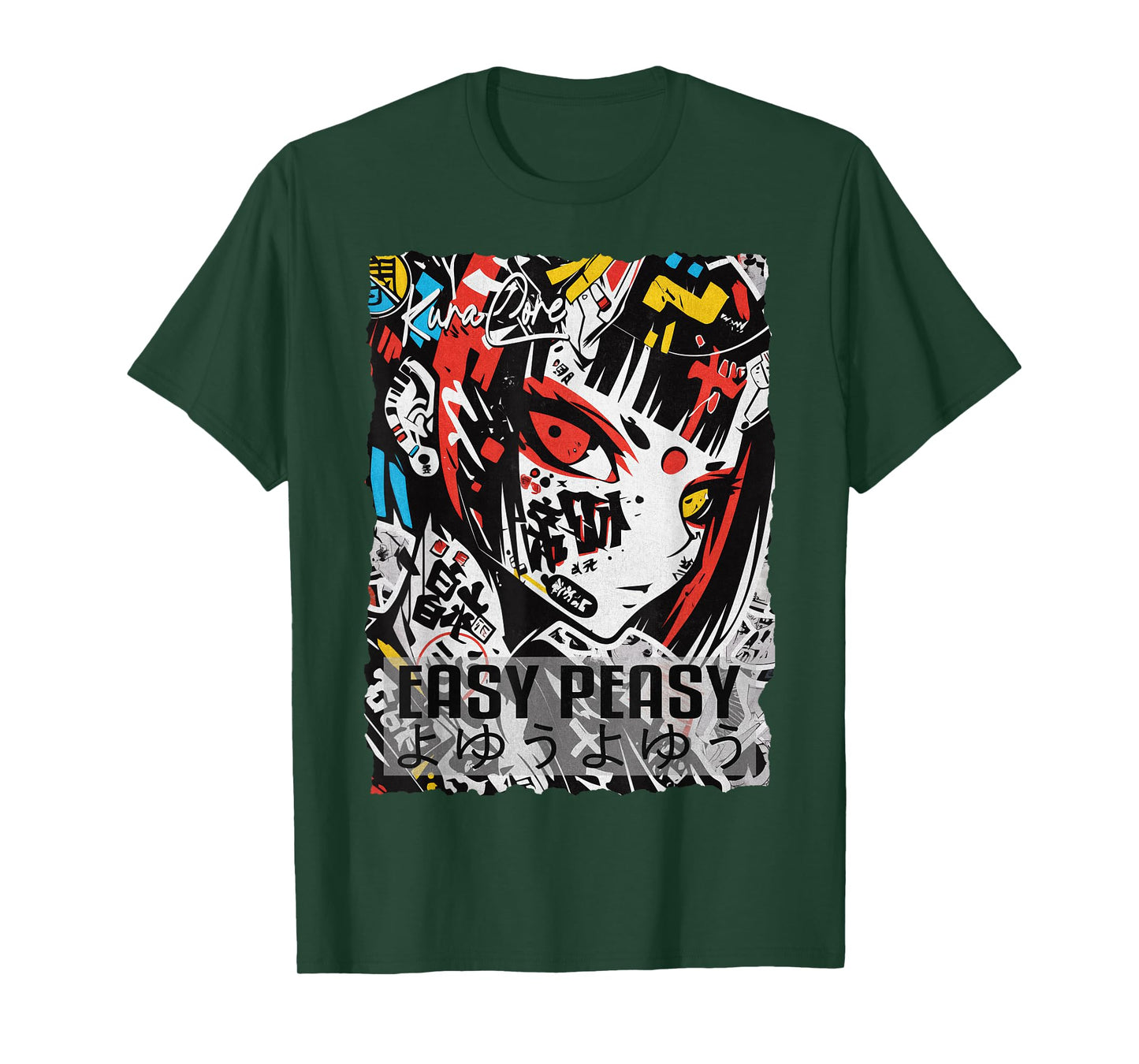 Japan Streetwear Cyberpunk Y2K Techwear Retro Manga Anime T-Shirt