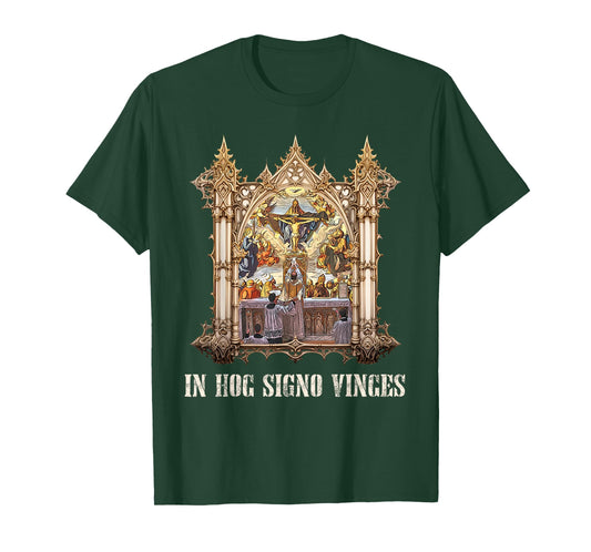 Eucharistic Consecration Traditional Latin Mass Catholic T-Shirt