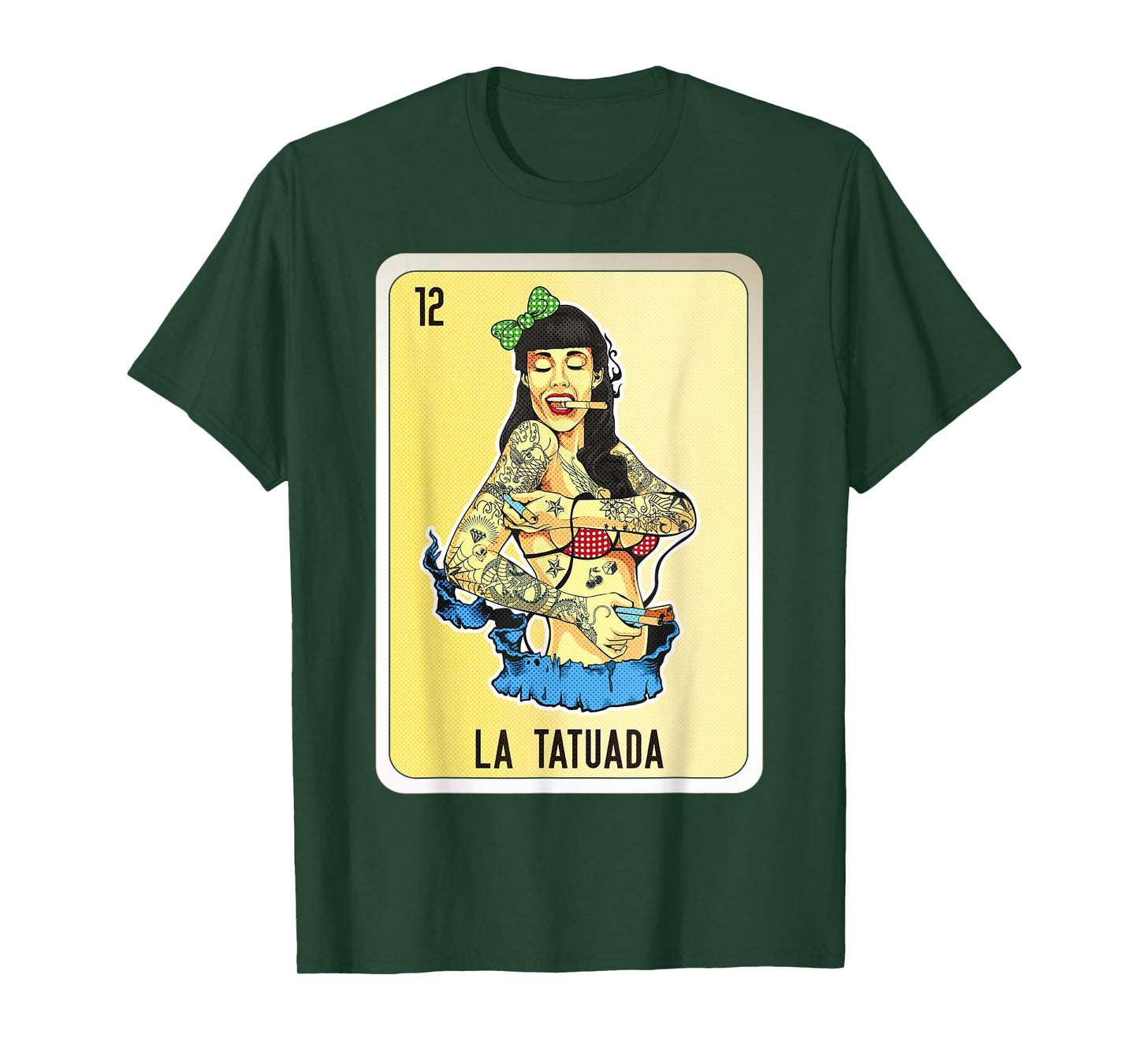 La Tatuada Mexican Slang Chicano Bingo Cards T-Shirt