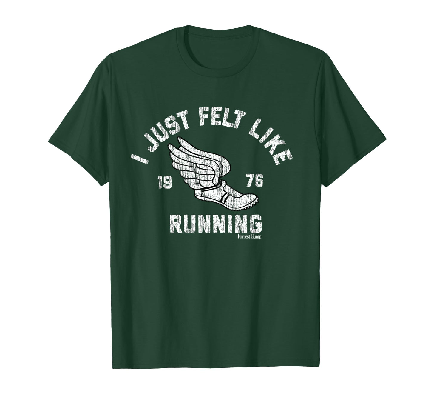 Forrest Gump I Just Felt Like Running 1976 Logo Long Sleeve T-Shirt