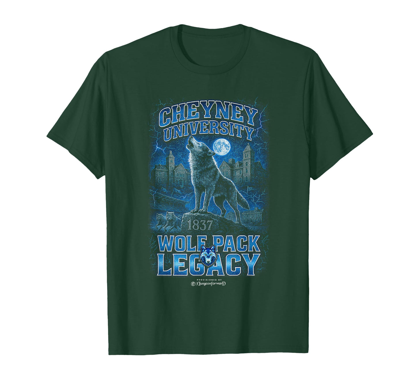 Cheyney University - The Yard HBCU Bootleg T-Shirt