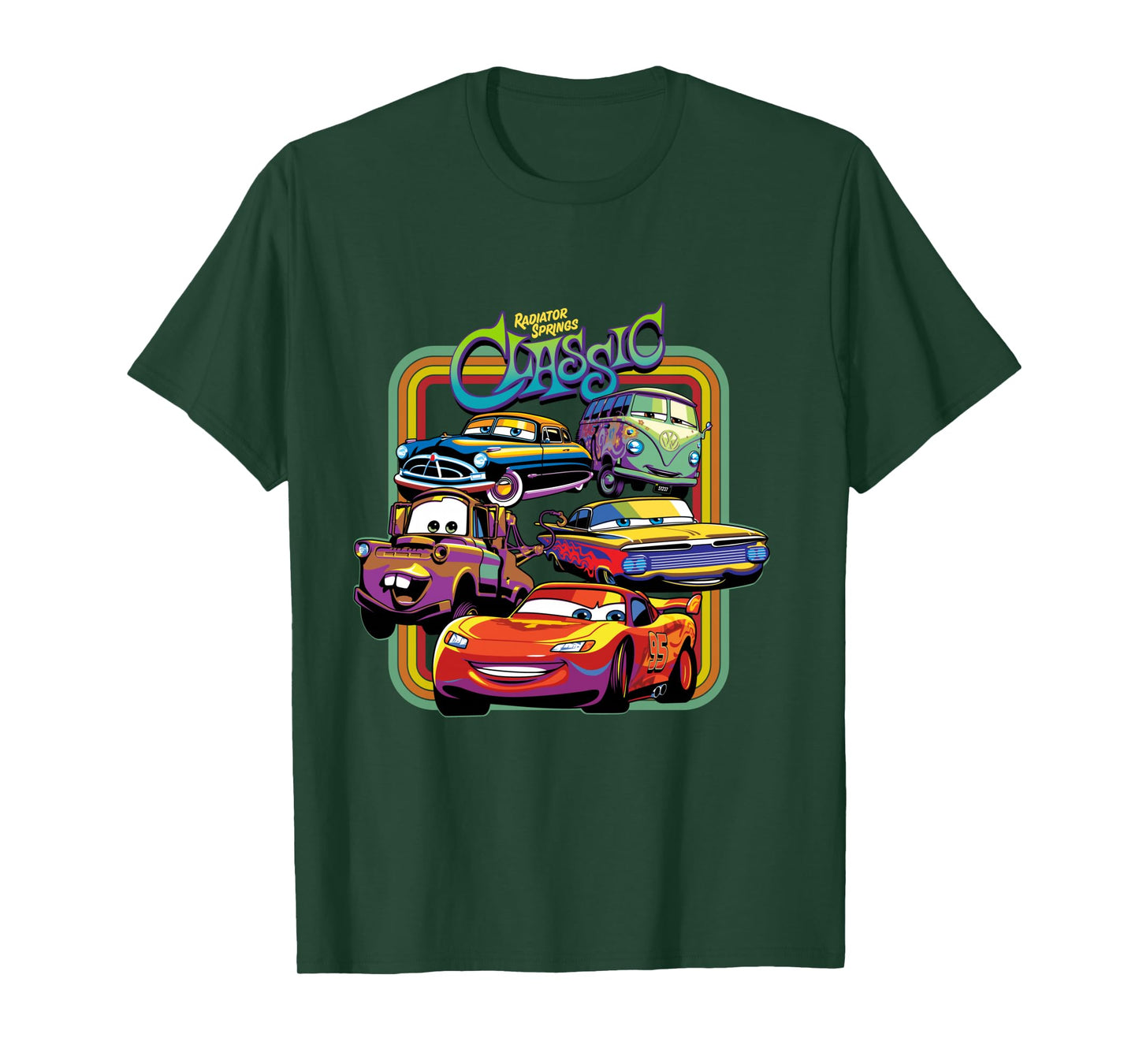 Disney Pixar Cars Radiator Springs Classic Long Sleeve T-Shirt