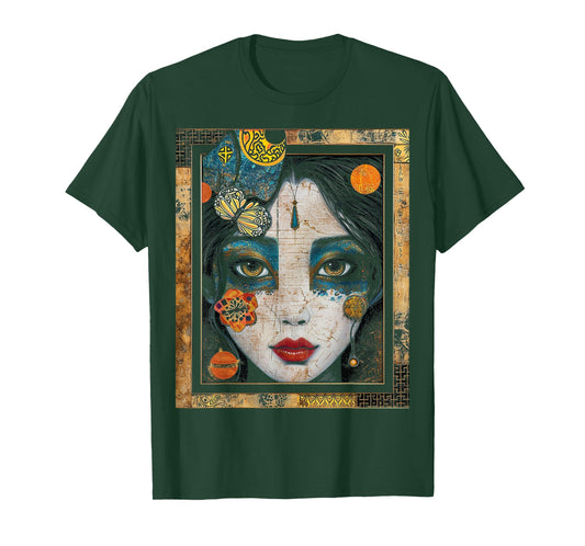 Anime Women Art Graphic Girl Colorful Anime T-Shirt