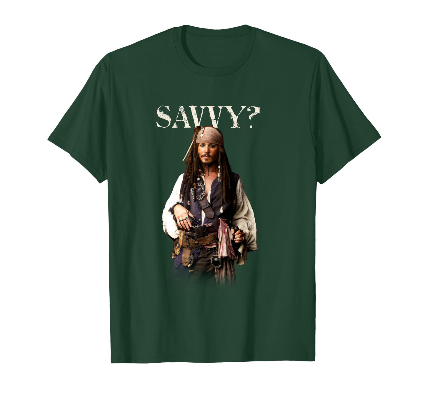 Disney Pirates of the Caribbean Captain Jack Savvy? Long Sleeve T-Shirt