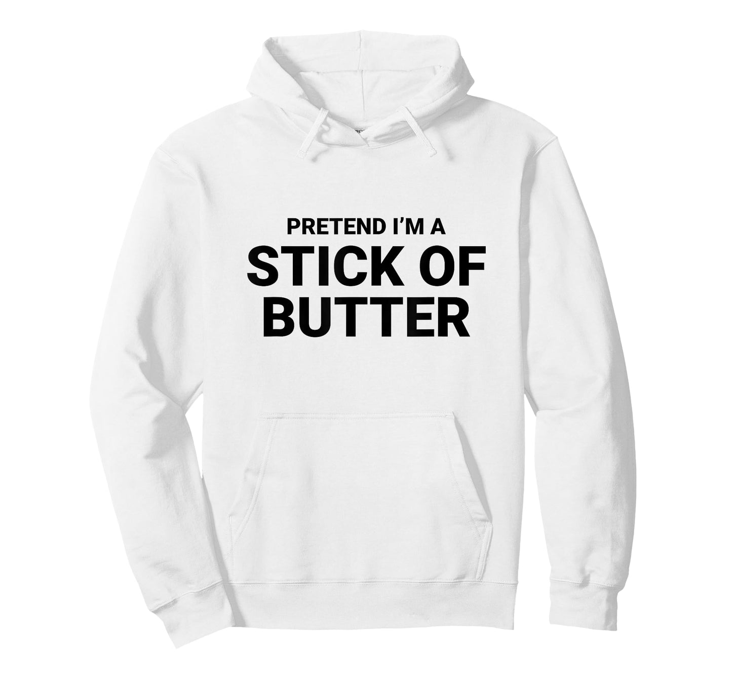 Pretend I’m A Stick of Butter, easy funny halloween costume T-Shirt