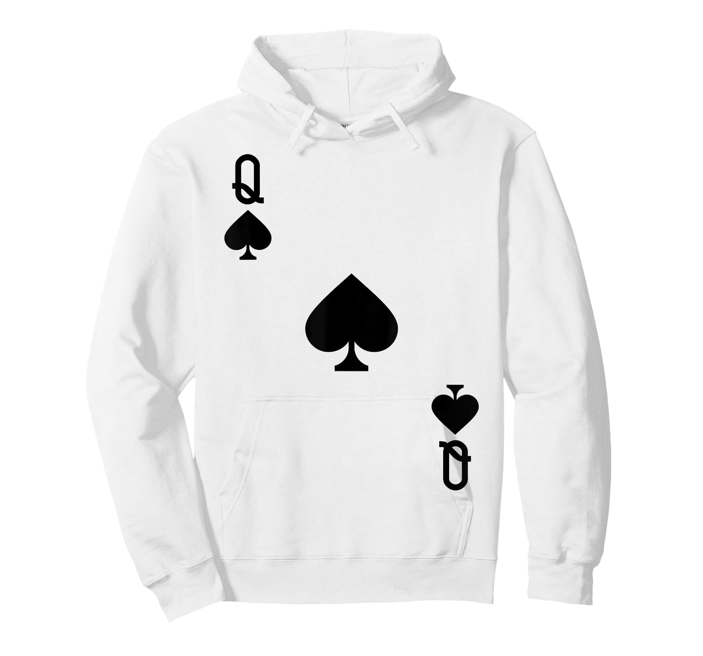 Queen of Spades Costume T-Shirt Halloween Deck of Cards T-Shirt