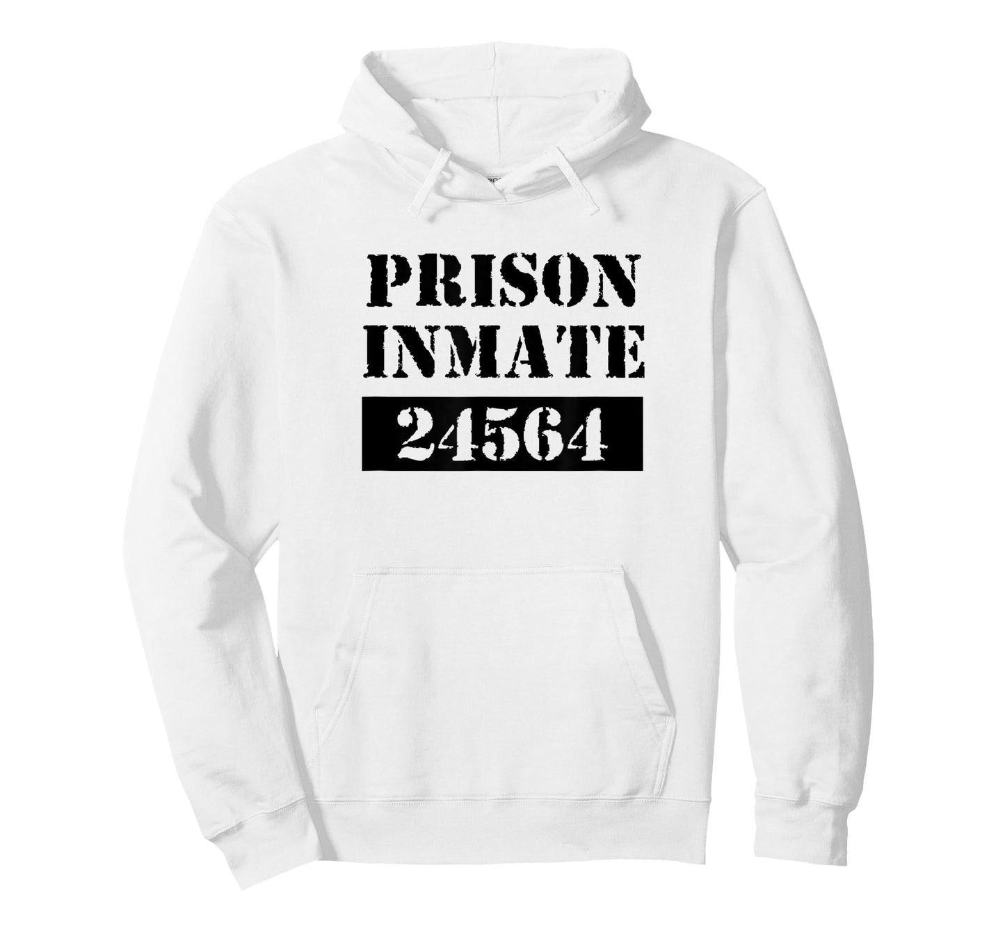 Prisoner Costume Orange Prison Uniform Halloween Jail Inmate T-Shirt