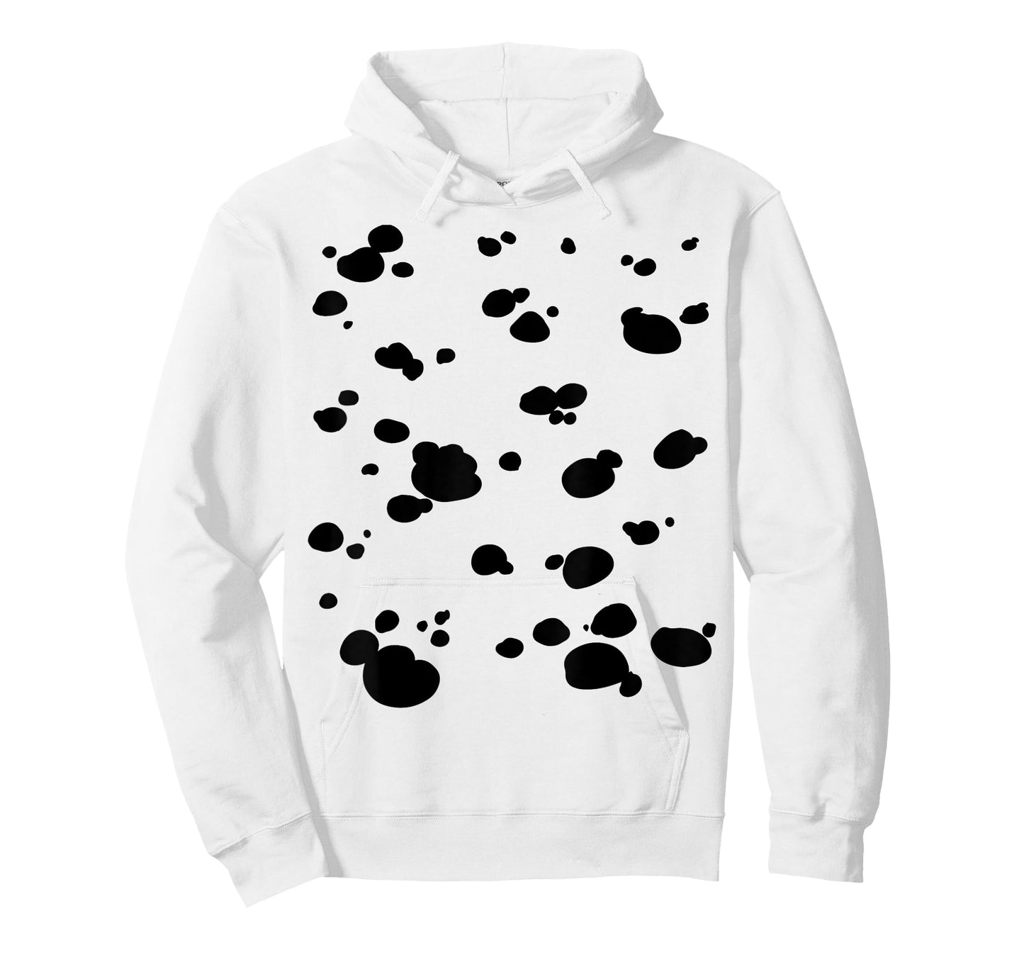 Dalmatian Dog Pattern Funny Halloween Costume T-Shirt