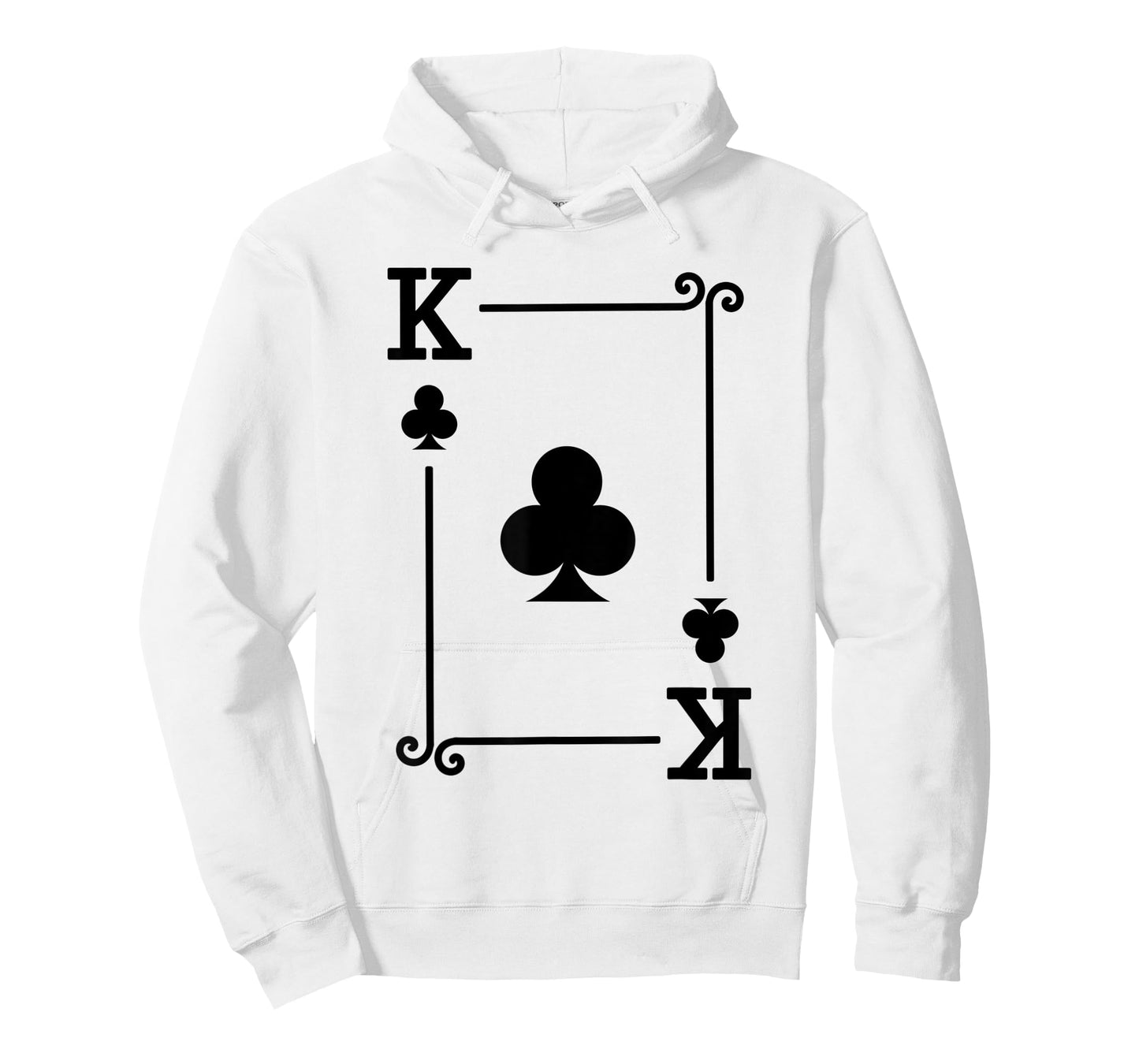Playing Cards Costume - Clubs Card Suit - King Clubs T-Shirt