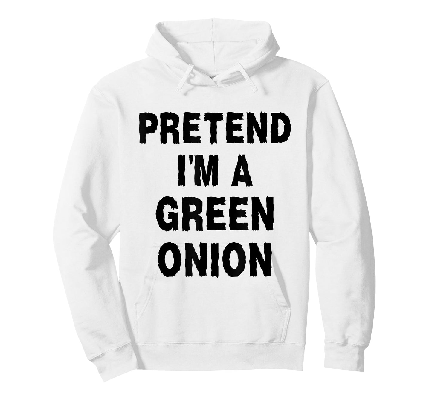 Pretend I'm A Green Onion Costume Party Funny Halloween T-Shirt