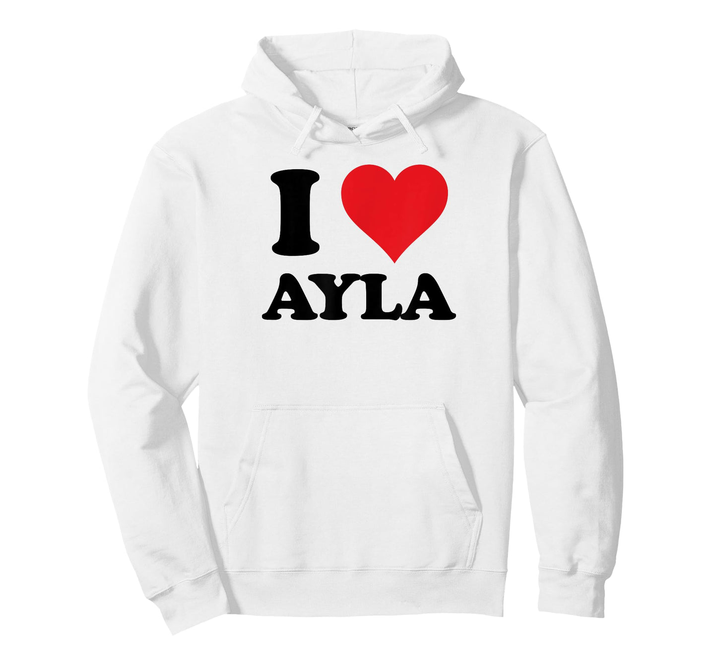 I Heart Ayla First Name I Love Personalized Stuff T-Shirt