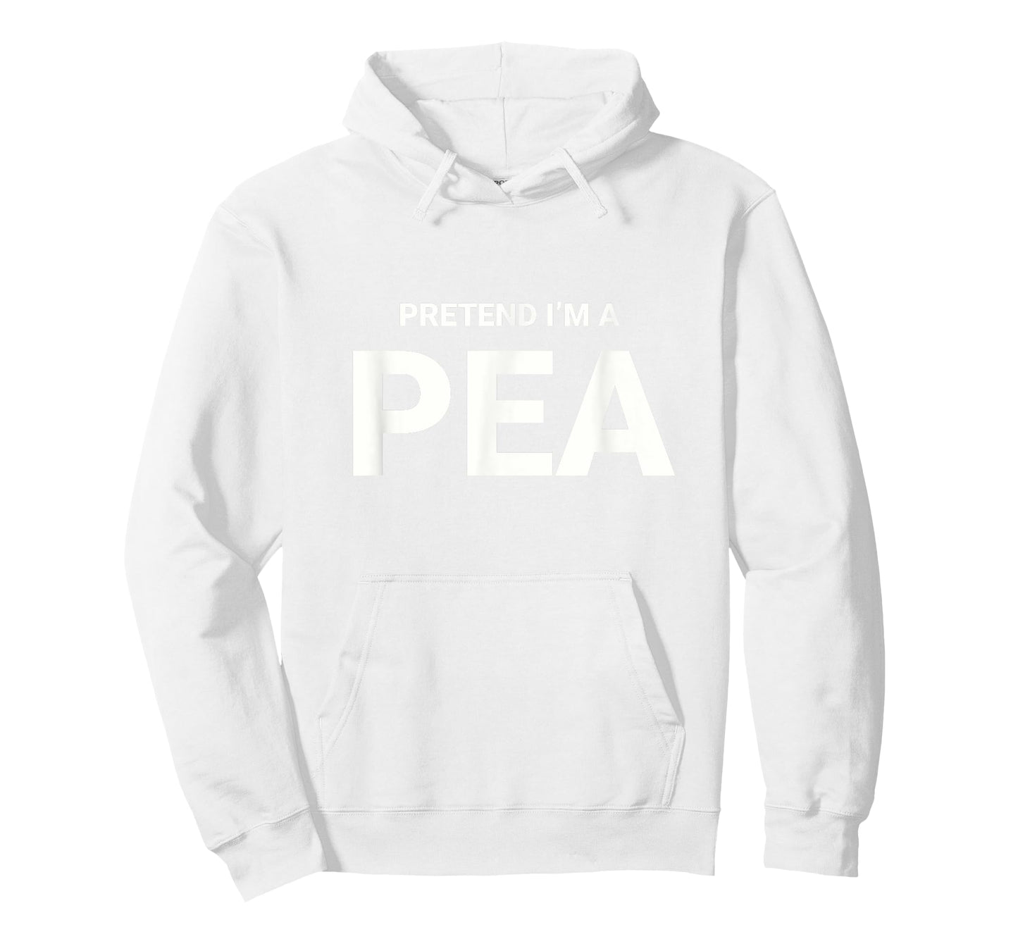 Pretend I’m A Pea, easy funny lazy halloween costume T-Shirt