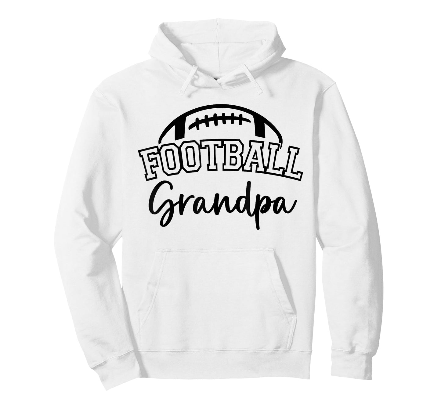 Football Grandpa Matching Family Football T-Shirt