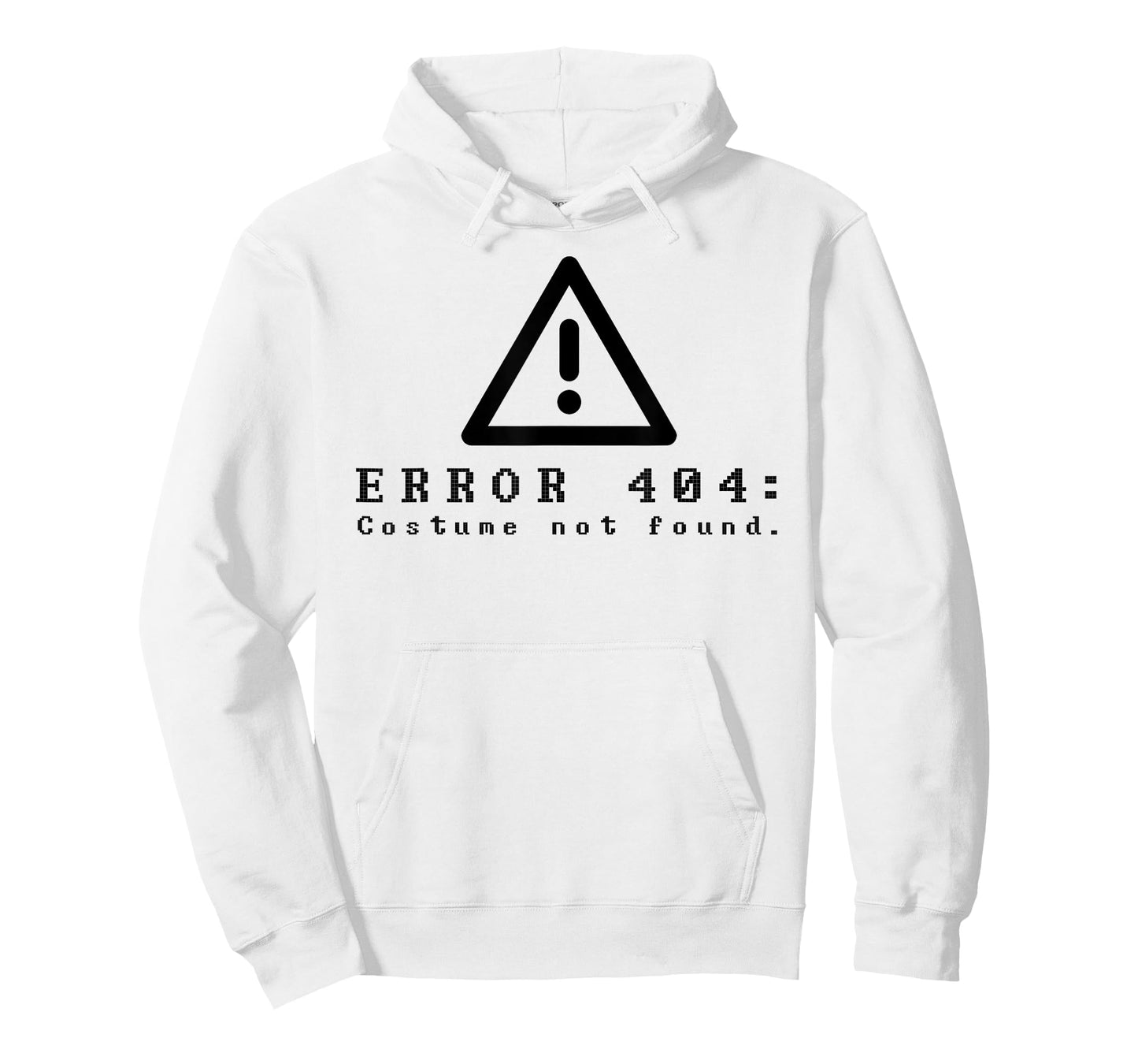 Error 404 Costume Not Found Funny Halloween Computer T-Shirt
